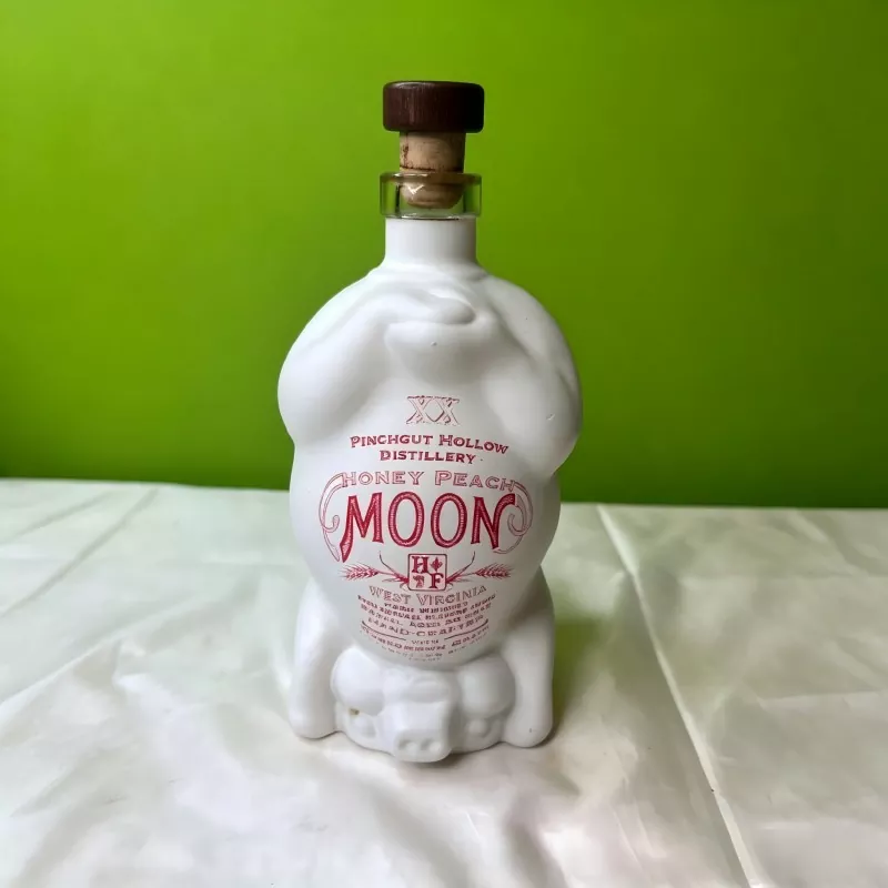 Botol Seramik Kemasan Matte Berbentuk Babi Unik